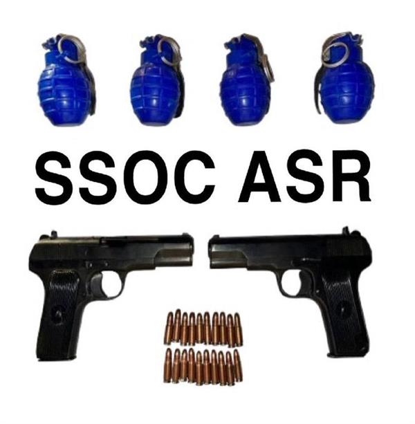 4 persons arrested with grenades and weapons in punjab